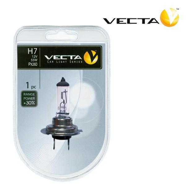 Žárovka VECTA RP+30% - H7 12V 55W PX26D