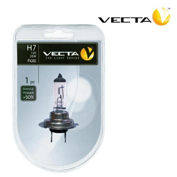Žárovka VECTA RP+50% - H7 12V 55W PX26D